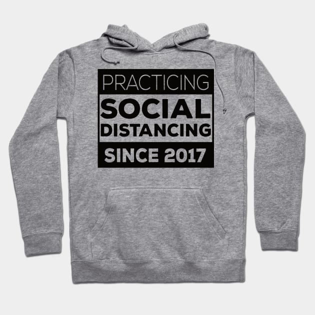 Practicing Social Distancing Since i was born 2017 Hoodie by Gaming champion